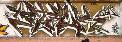 Brownstyle Graffiti Alphabet Arrow