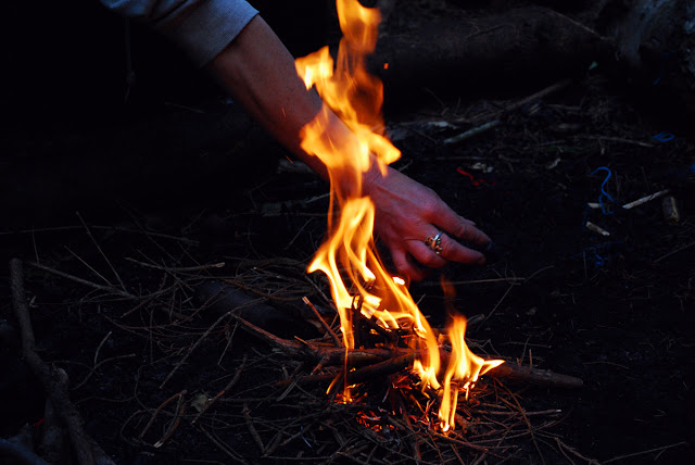 Branching Out Aberdeen - ecotherapy - campfire