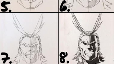 Con esta Guía Aprenderás a Como Dibujar a All Might [ 2024 ]