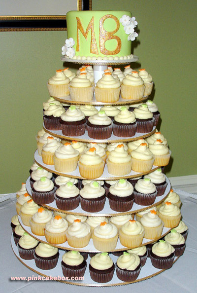 Cupcakes  Weddings Pictures on Innovative Wedding  Cupcake Wedding Cakes