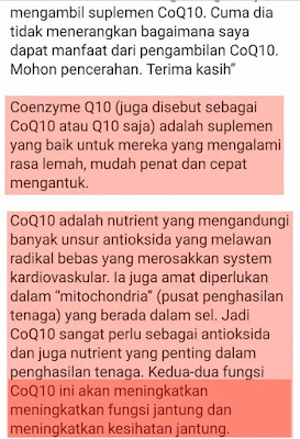 CoQ10 CoQ-Trol Plus Tingkatkan Tenaga