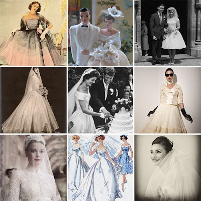 Wedding Hairstyles  Older Brides on Here Come The Vintage Brides  Bridal Images Of The 1950 S