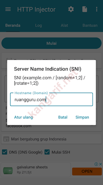 pengaturan sni
