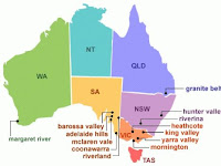 Mapa De Oceania Con Sus Regiones