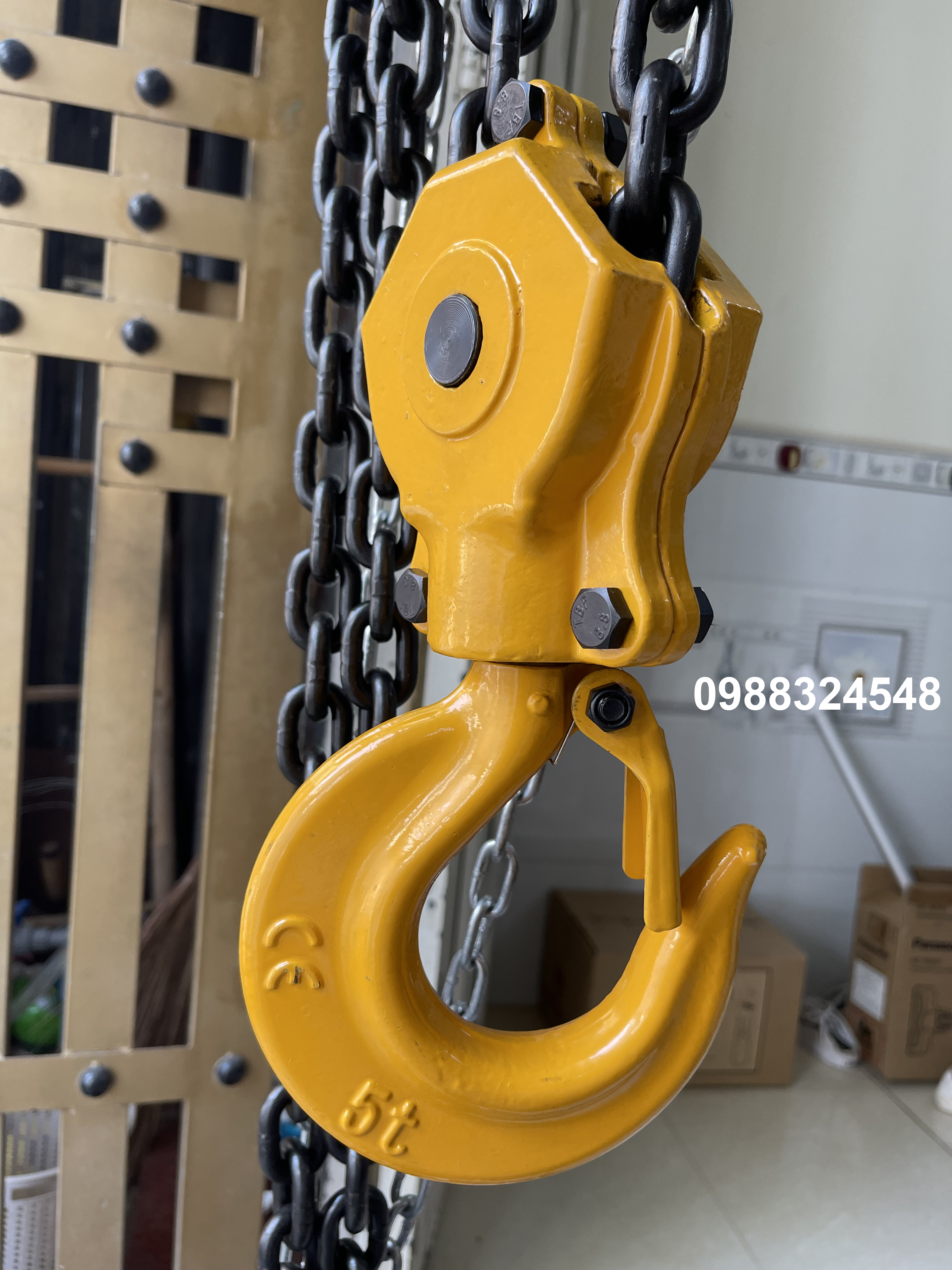 Pa lăng kéo tay Riken 5 tấn HAK-CB / HAK-CB 5 ton Riken Chain Hoist