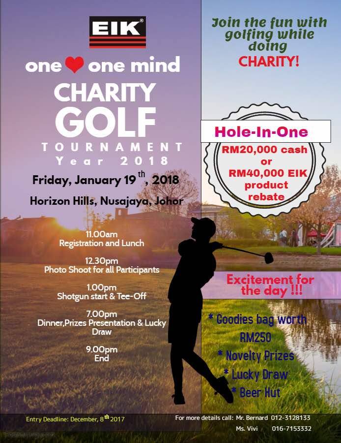 http://www.eikengineering.com/2017/11/19/eik-one-heart-one-mind-charity-golf-tournament-2018/