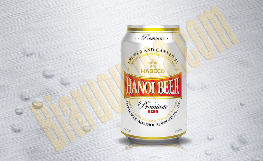 Thùng bia lon Hà Nội beer Premium