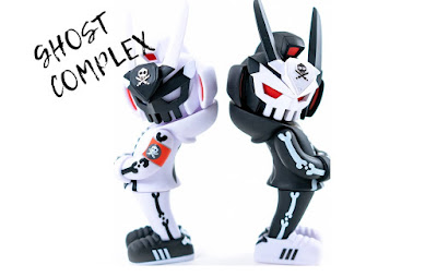 Plastic Empire Exclusive Ghost Complex Mega TEQ63 Vinyl Figures by Quiccs