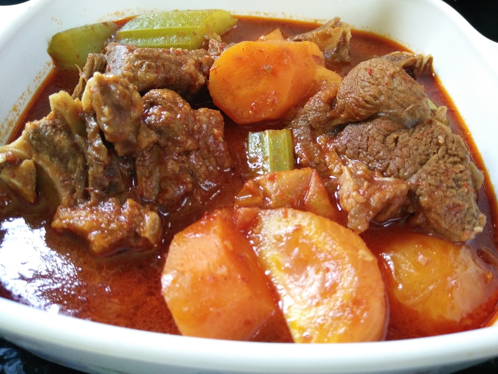 RESEPI CIKGU ANI: STEW KAMBING SEDAP