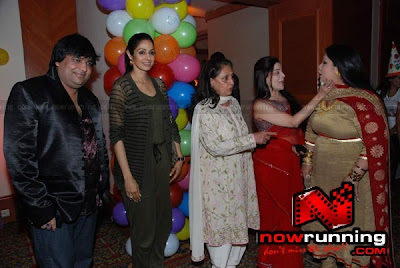 Jaya Bachchan and Sridevi visit @ Bappi Lahri's grand son Swastik's bday