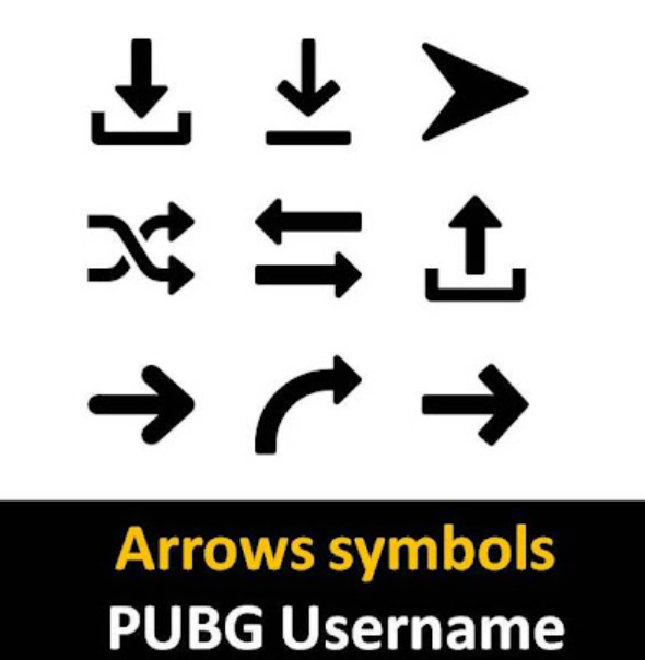 Symbols for PUBG