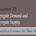 Chapter 33: Aggregate Demand and Aggregate Supply - Principles of Economics Test Bank Mankiw