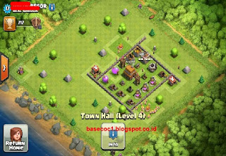 Kumpulan Gambar Base COC TH 4 Type Hibrid