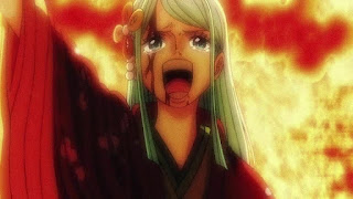 ワンピースアニメ 992話 ワノ国編 ONE PIECE 光月トキ KOZUKI TOKI