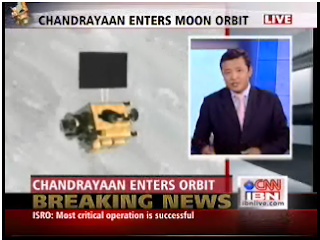 chandrayaan enters lunar orbit