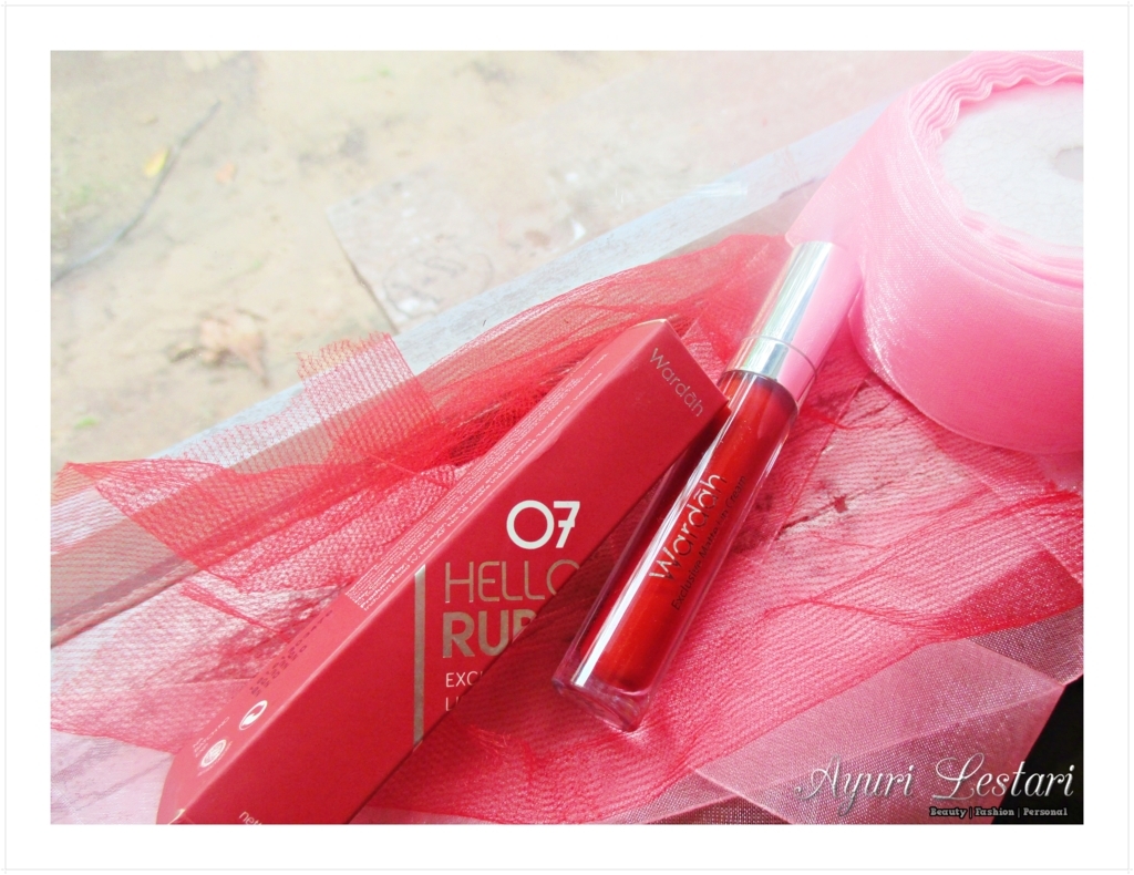 Wardah Exclusive Matte Lip Cream No. 07 Hello Ruby