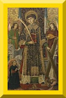 15th-century painting of Saint Vincent by Tomás Giner- PD-1923