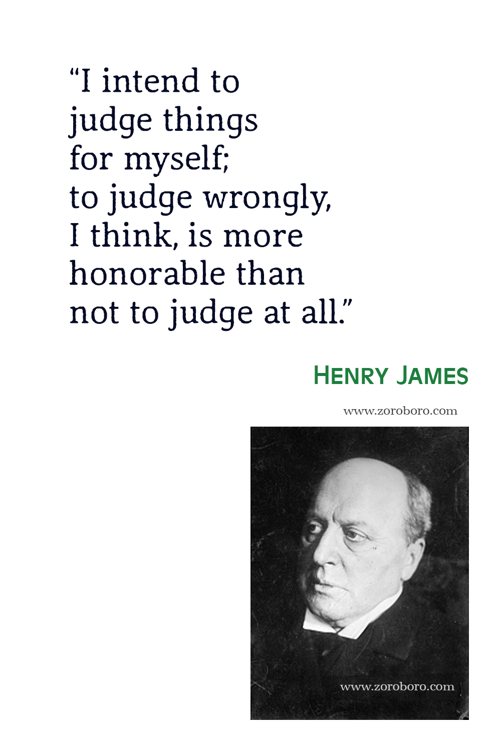 Henry James Quotes, Henry James The Portrait of a Lady Quotes, Henry James Books, Henry James Roderick Hudson Quotes. Henry James Short Stories.