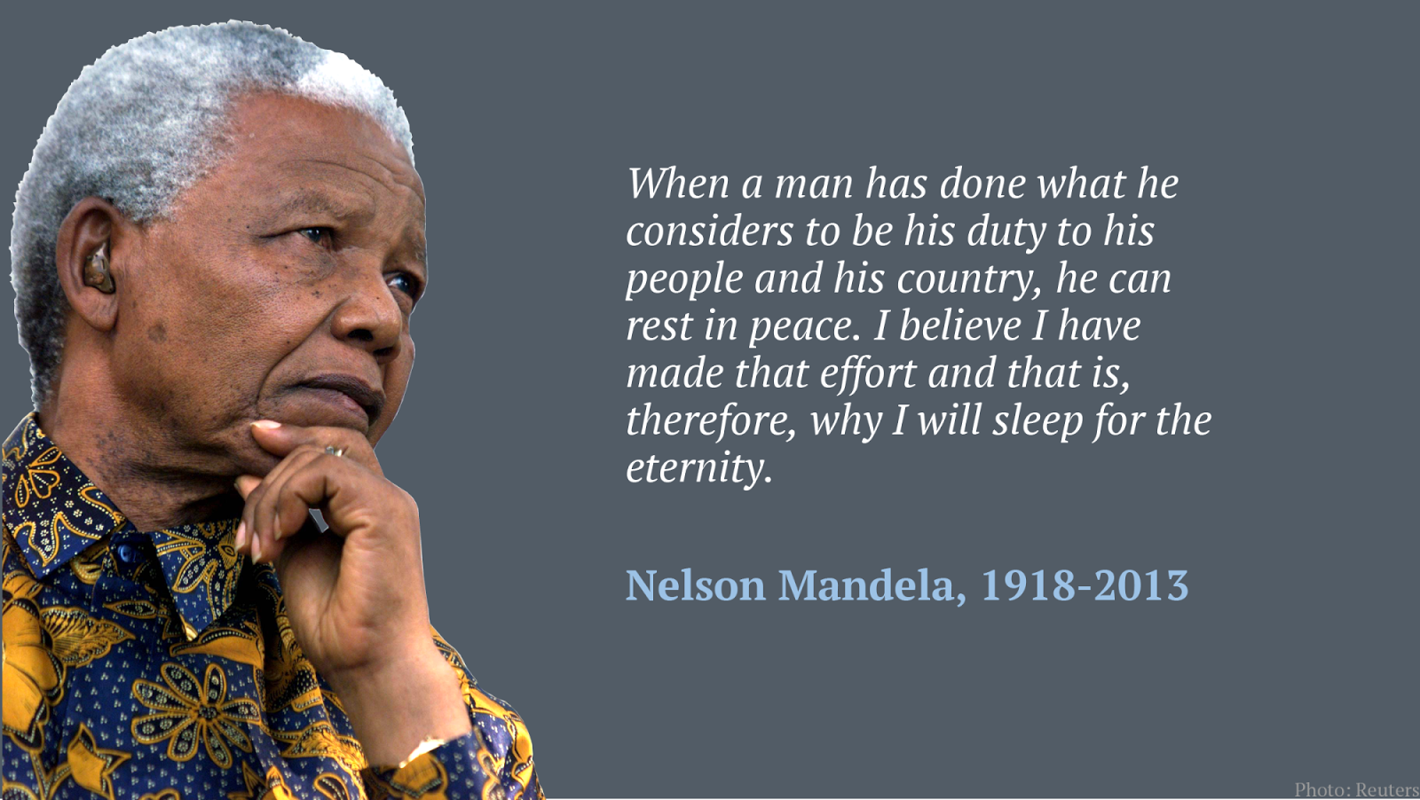 Kata Motivasi Nelson Mandela Cikimmcom