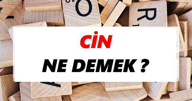 “Cin” diye bir varlık var mıdır?