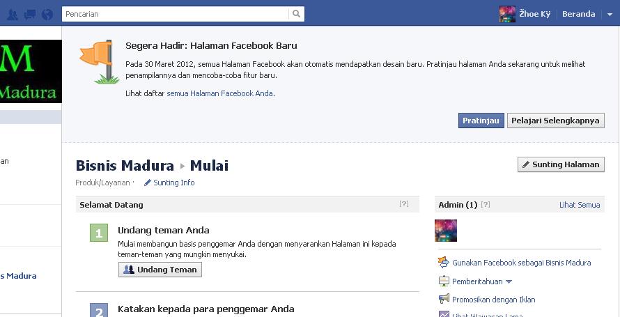 New Look Facebook Page - Image Computer