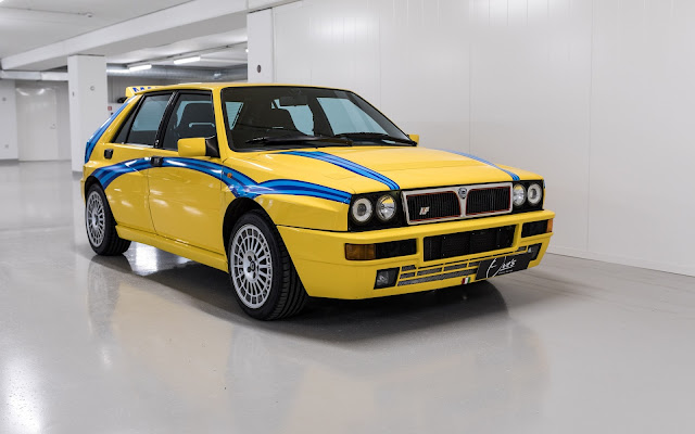 1994 Lancia Delta Integrale Gallo Edition for sale at Ove's Garage for EUR 68,000 - #Lancia #Delta #Integrale #tuning #for_sale