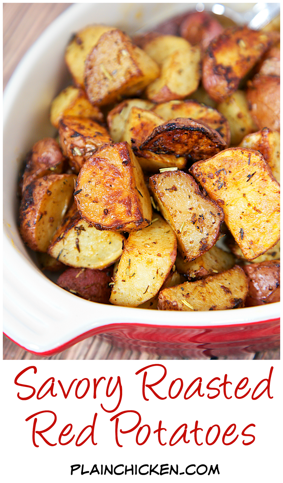 Savory Roasted Red Potatoes | Plain Chicken®