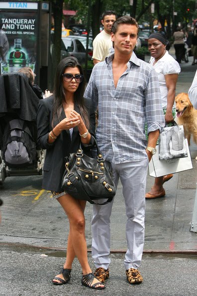 Kourtney Kardashian and Scott Disick Show Solidarity Through Leopard Print