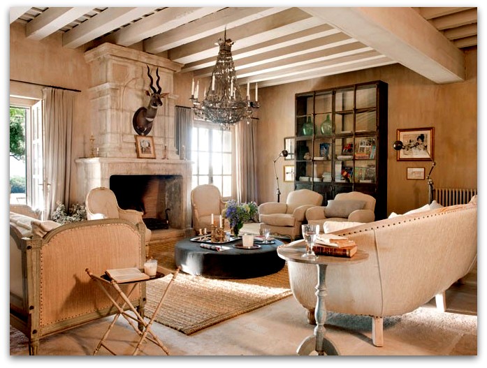 Art Symphony French Country House Interior 