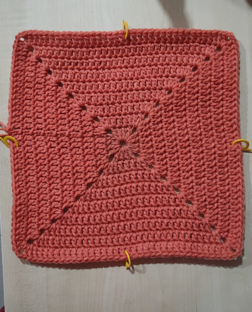 crochet tulip bag base detail