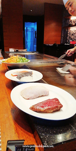 Power Lunch at Teppan Table, Kota Kinabalu Marriott Hotel