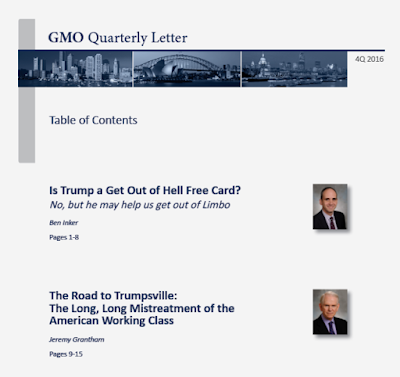  GMO Quarterly Letter 4Q 2016