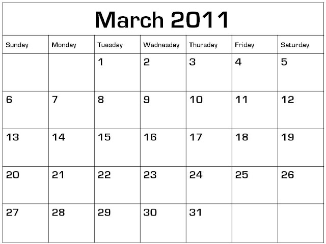 blank calendars 2011 to print. To download and print this