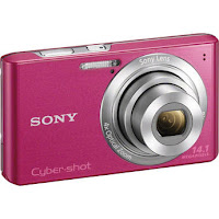 Sony Cyber-Shot DSC-W610 Digital Camera (Pink)