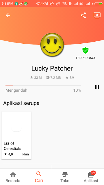 6 Langkah Cara Download Lucky Patcher
