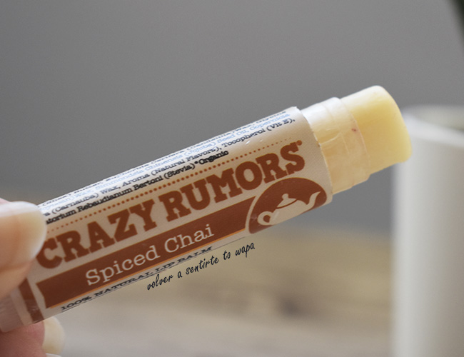Bálsamo de Labios Crazy Rumors - Spiced Chai