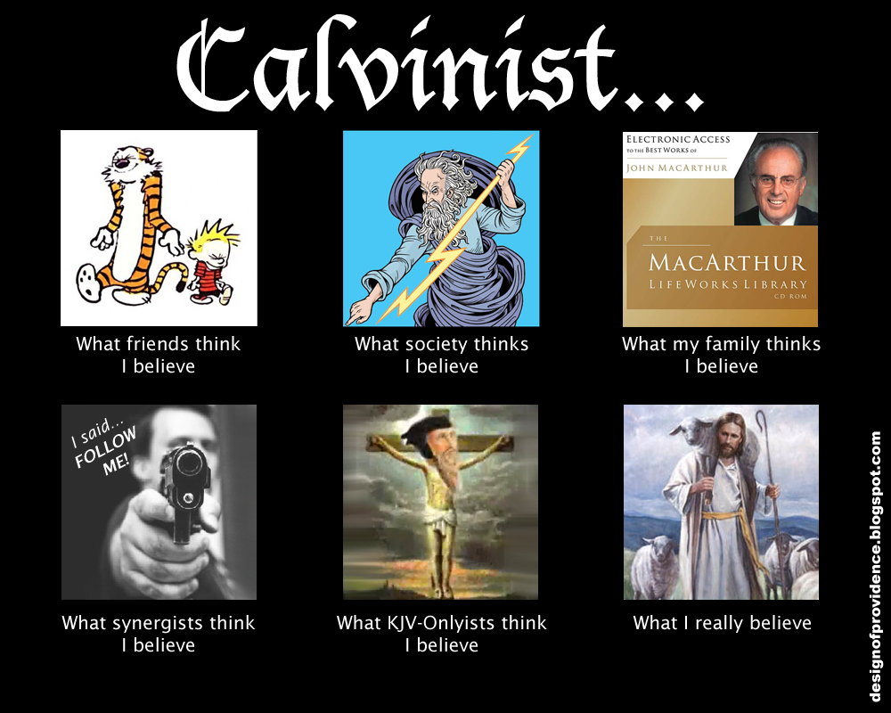 Tony Allens Calvinist Meme