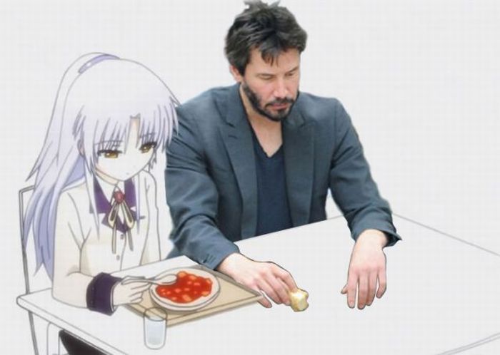 Sad Keanu photoshopped