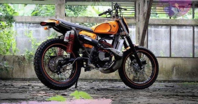 15 Kumpulan Gambar Ide Modifikasi Motor  RX  KING  Keren 