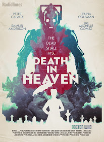 Doctor Who Death in Heaven retro poster