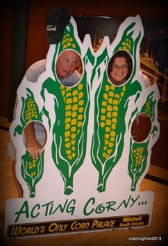 Tom and I acting corny!