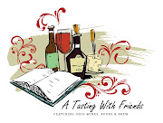 Thanks to the hard work of library staff and countless Friends volunteers, . (tasting with friends logo)