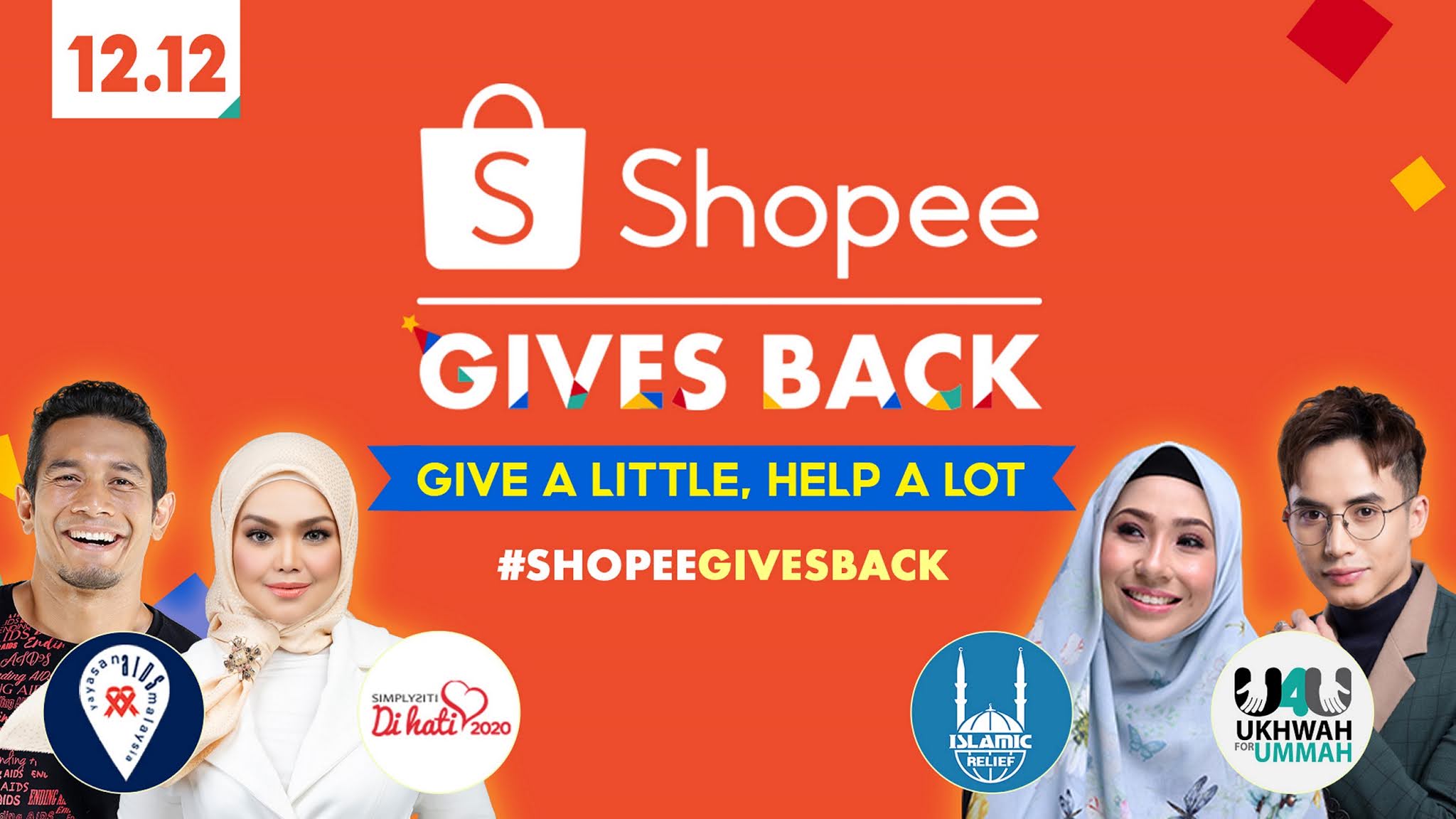 Shopee 12.12 - 5th Anniversary Birthday #ShopeeGivesBack