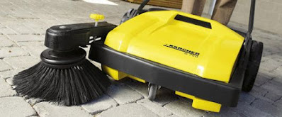 Karcher veegmachine thuis