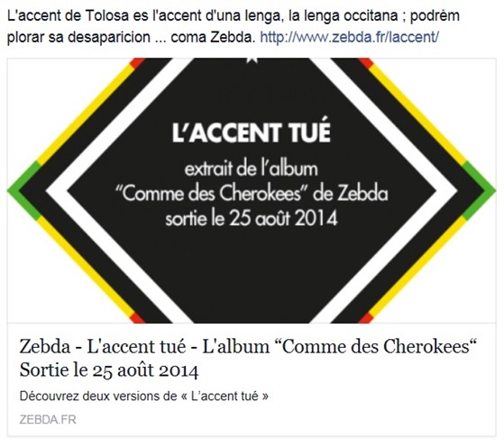 Zebda e l'accent tolzan 2