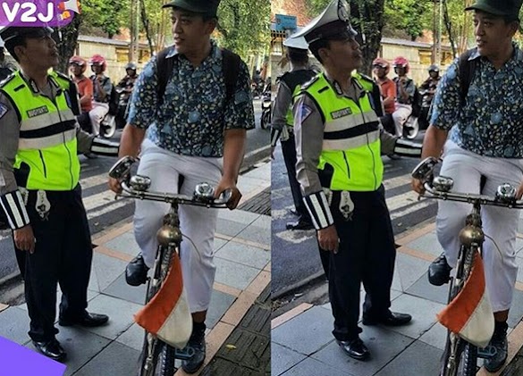 Viral! Naik Sepeda Tua Pergi ke Sekolah, Pelajar SMK di Semarang Tuai Banyak Pujian