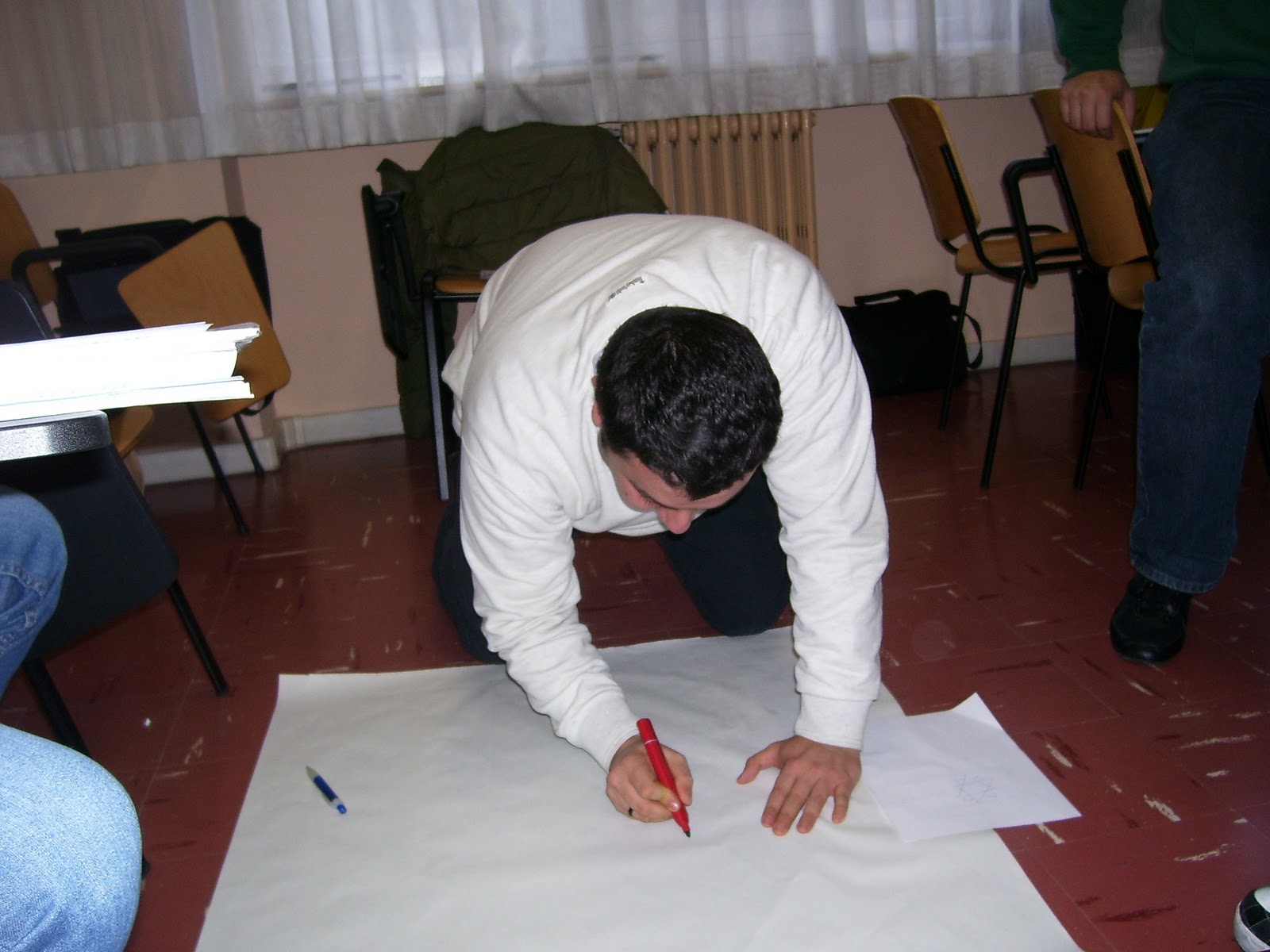 on butcher paper), Luigi