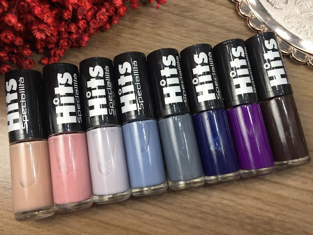 hits speciallità, amore mio 2016, 4free, alergia, esmalte, coleção, novidade, lançamento, fashion mimi, beleza, recebidos, swatches, mão feita,