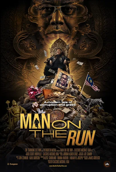 poster man on the run documental