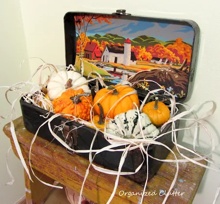 Tool Box & Paint By Number Fall Vignette